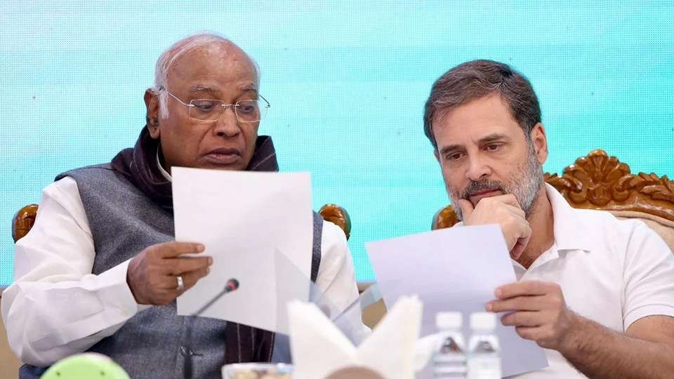 Congress Working Committee Meeting Delhi