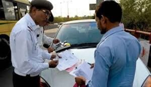 Delhi Traffic UPI Challan Payment