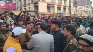 Deoghar Road Accident Protest