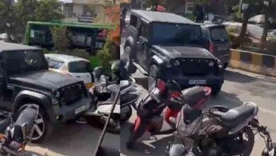 Noida Speeding Thar Accident News