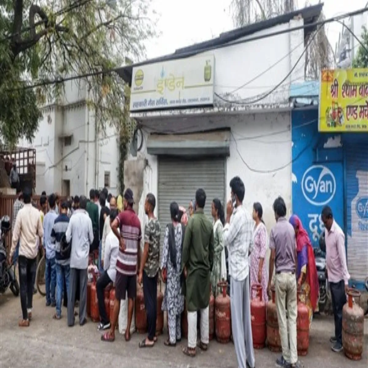 Lpgshortage Lpgshortage Khunti Men Gais Snkt