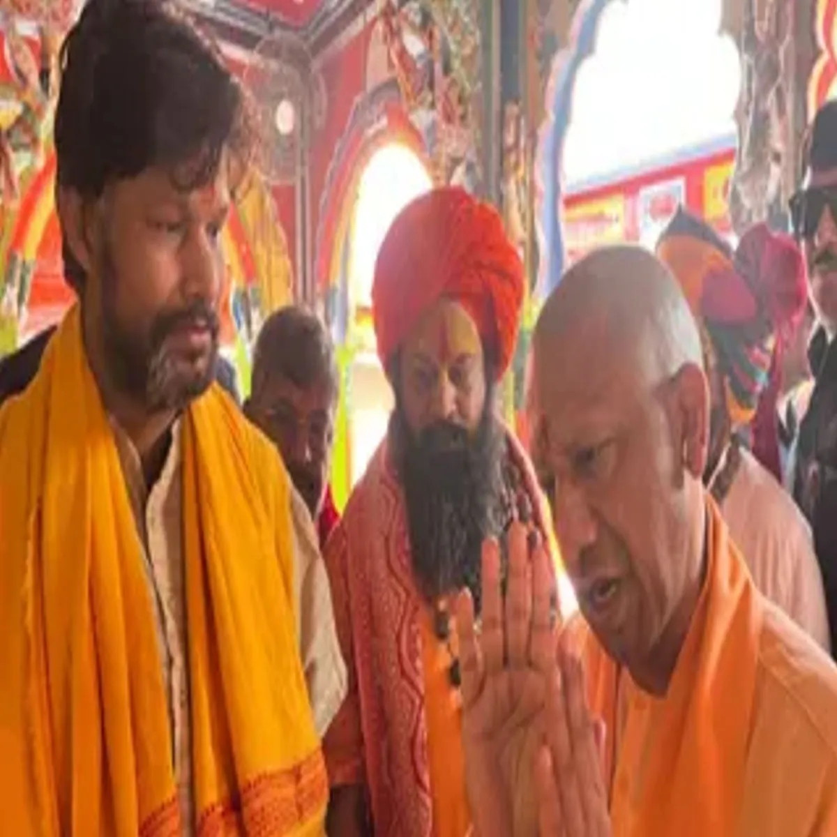 Yogiadityanath Yogiadityanath Rashtrpti Daure Phle Ayodhya