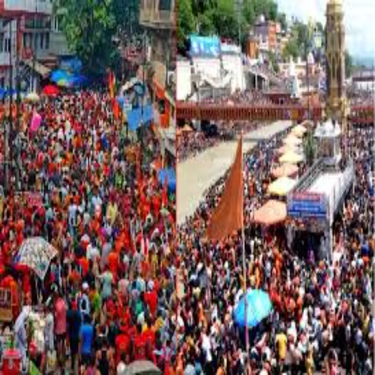 Religiousevent Religiousevent Hridvar Men Yatra Dauran