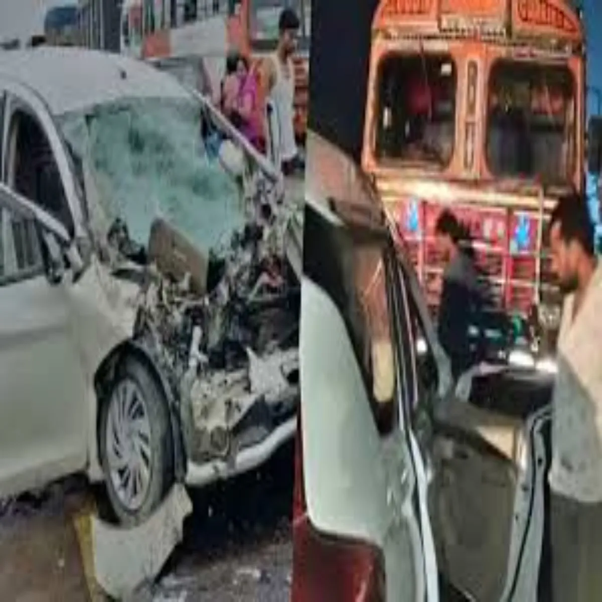 Accident Accident Barabnki Sdk Hadse Men