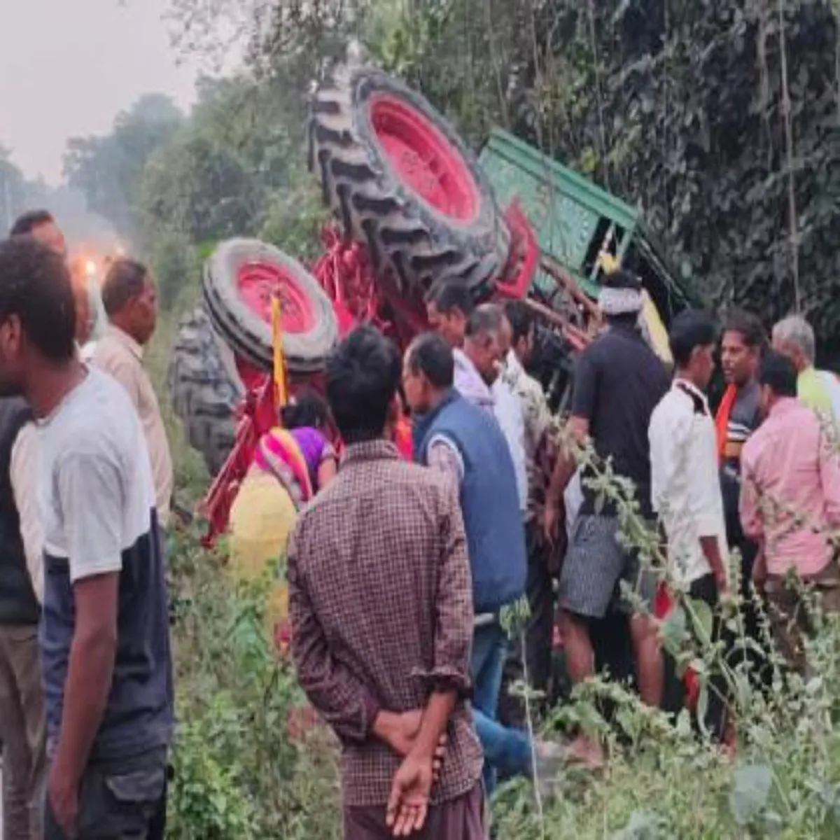 Roadaccident Roadaccident Trk Tkraya Rajgir Laut
