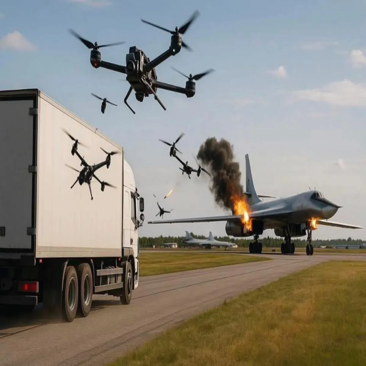 Droneattack Droneattack Rus Yukren Snghrsh Bich
