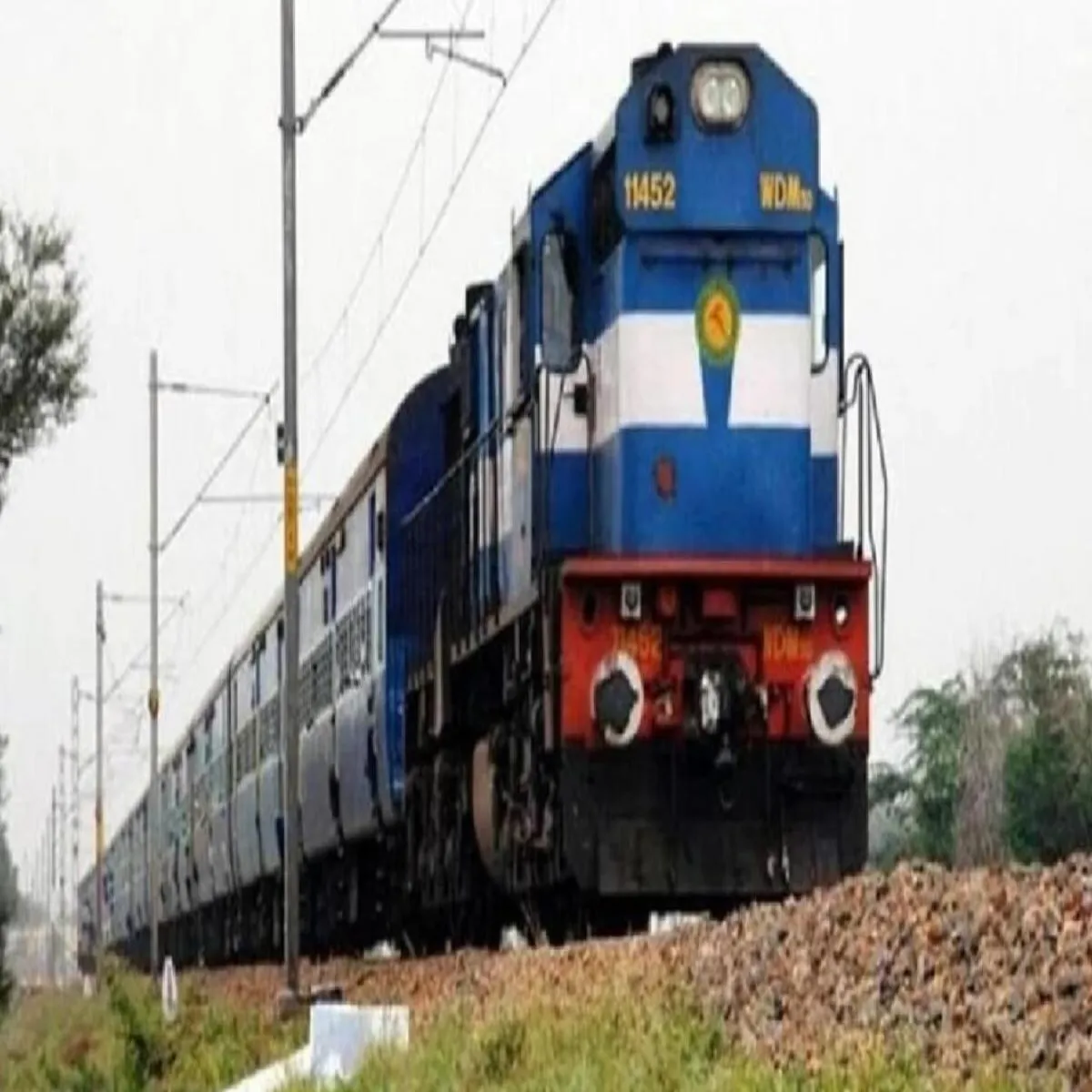 Railways Railways Tren Men Phaili Gndgi