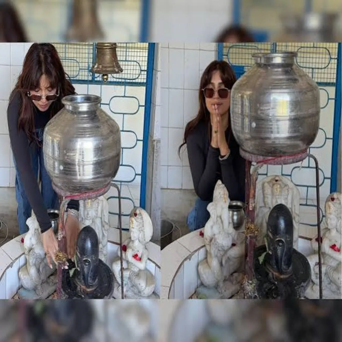 Bhumipednekar Bhumipednekar Shiv Mndir Men Puja