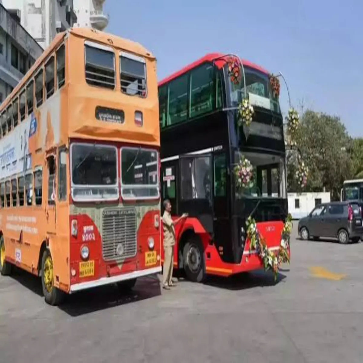 Doubledeckerbus Doubledeckerbus Lkhnoo Ayodhya Rut Dbldekr
