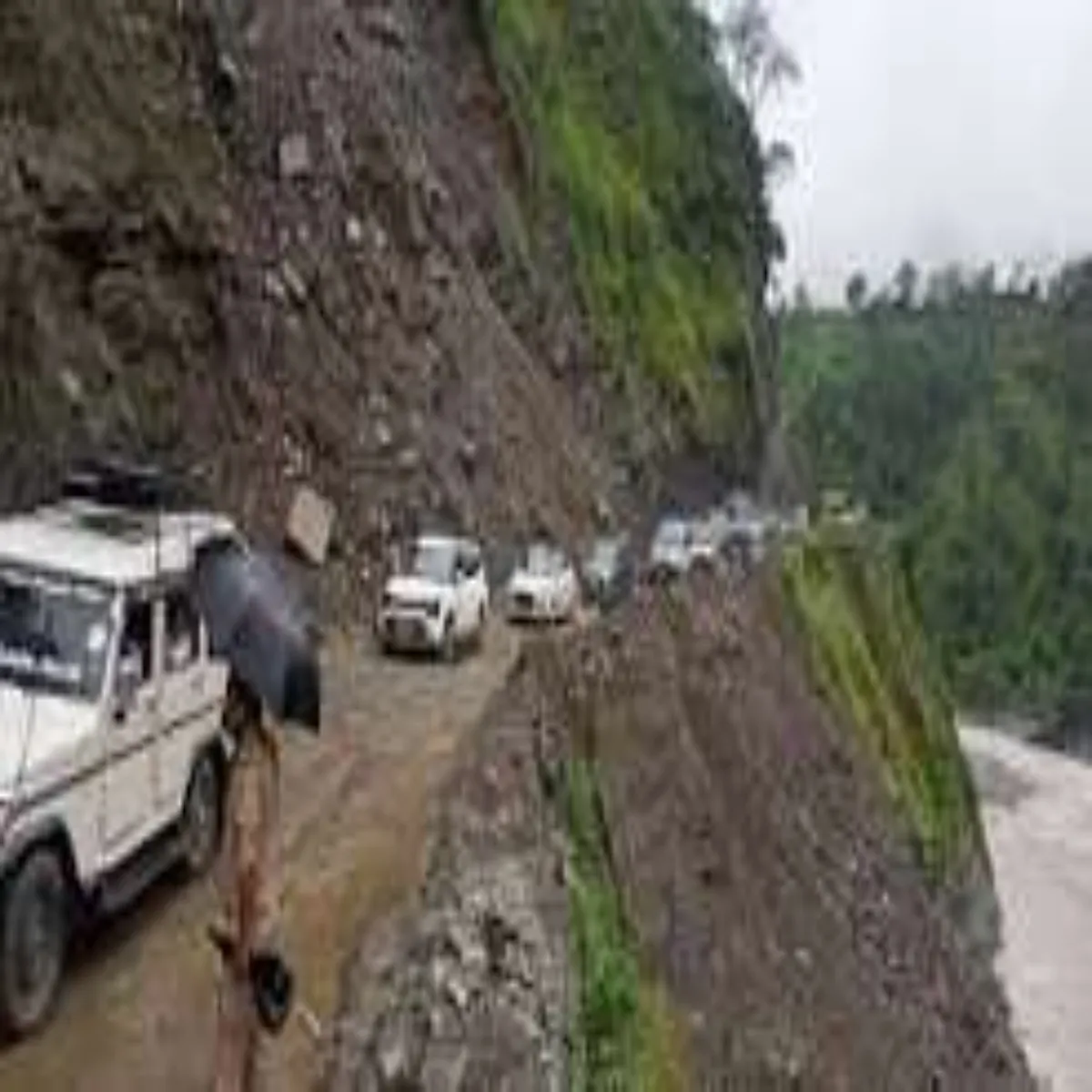 Badrinath Highway Badrinath Highway Phli Barish